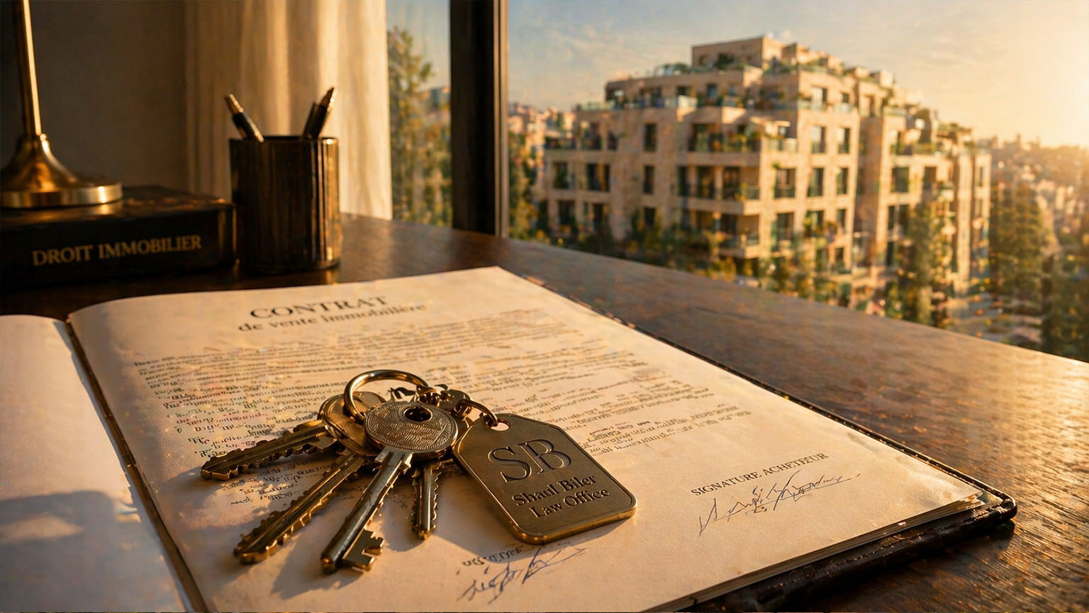 Achat – vente de biens immobiliers